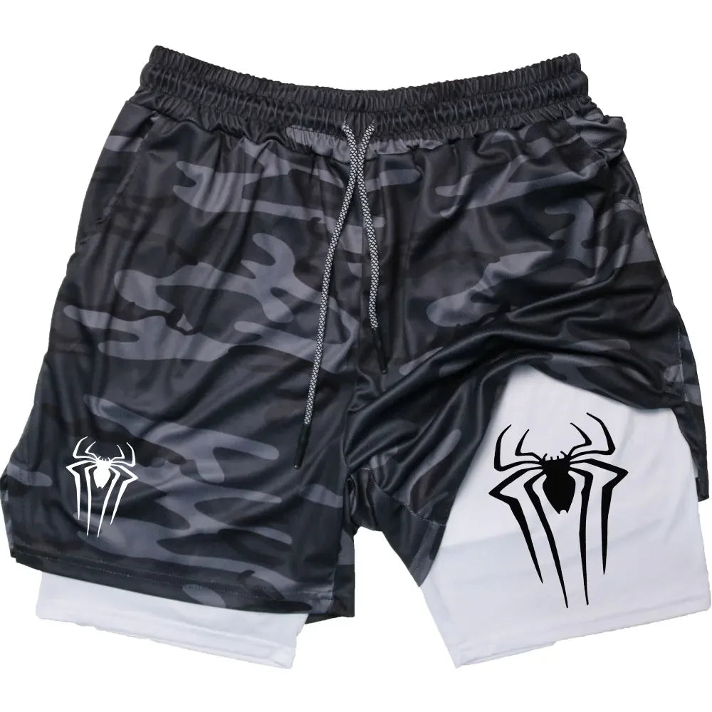 Summer Shorts Fashion And Leisure Comfortable Anime Gym Men And Women Comics Pattern Printing Fitness Trend Running Pants