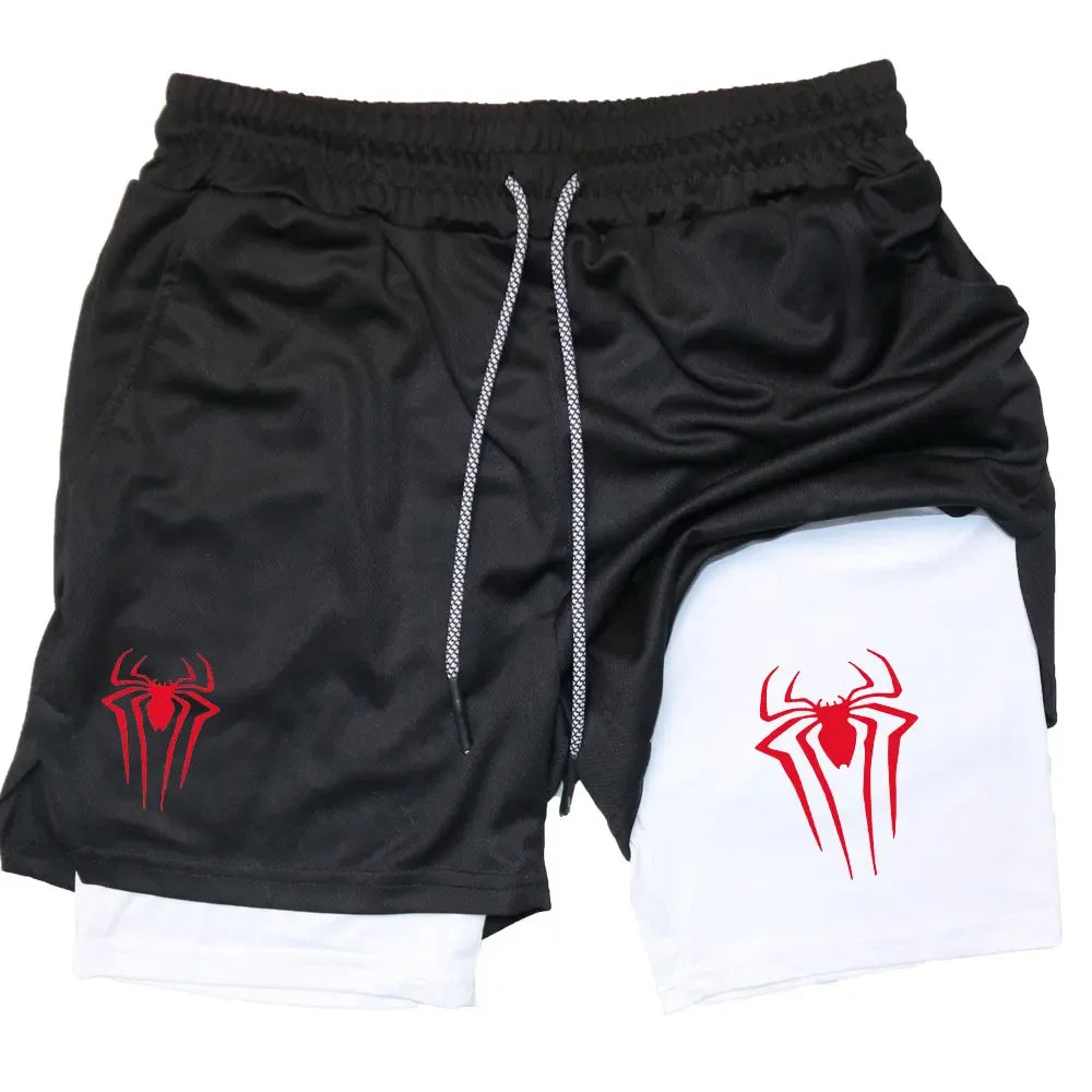 Summer Shorts Fashion And Leisure Comfortable Anime Gym Men And Women Comics Pattern Printing Fitness Trend Running Pants