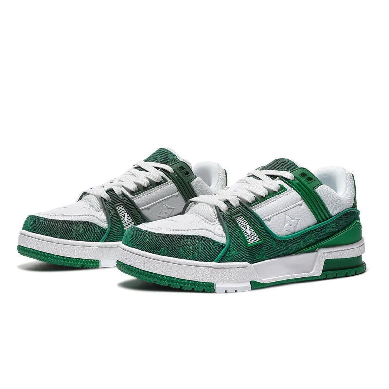 White shoes for men, all-match sneakers, thick-soled boys' pure white shoes, women's trendy shoes