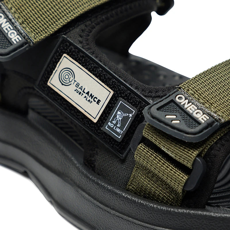 New Wear-Resistant Men's Sandals Casual Business Summer Beach Shoes Thick-Soled Non-Slip Soft-Soled Shoes