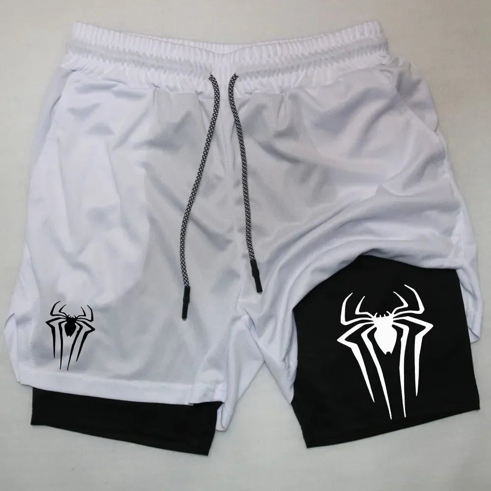 Summer Shorts Fashion And Leisure Comfortable Anime Gym Men And Women Comics Pattern Printing Fitness Trend Running Pants