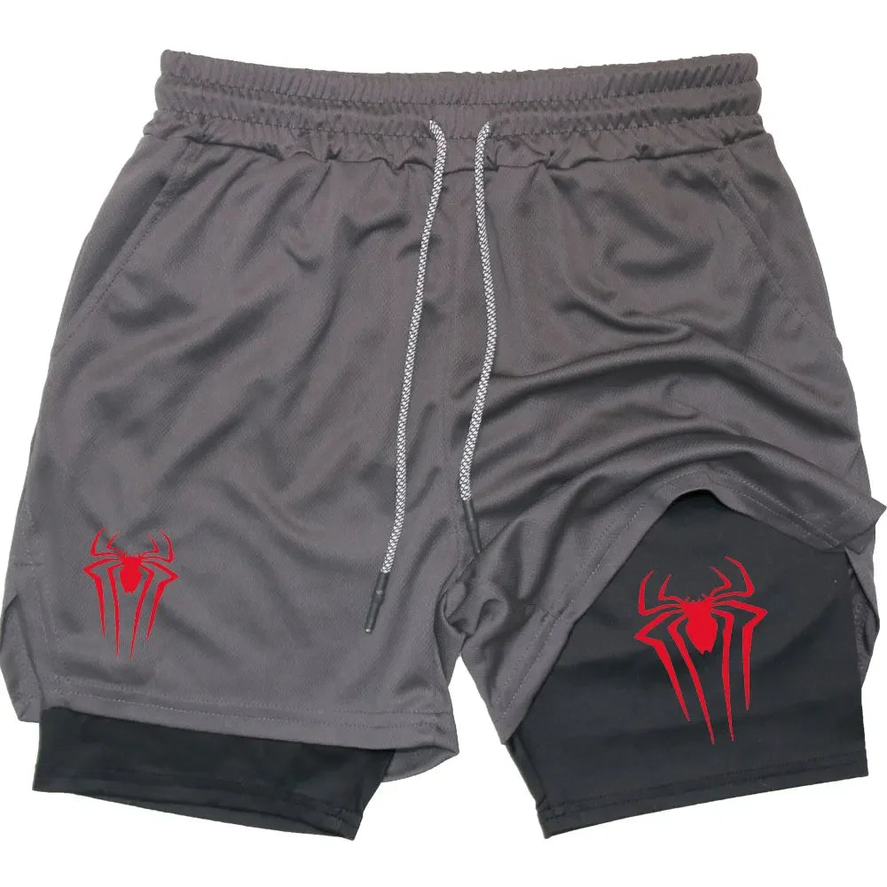 Summer Shorts Fashion And Leisure Comfortable Anime Gym Men And Women Comics Pattern Printing Fitness Trend Running Pants