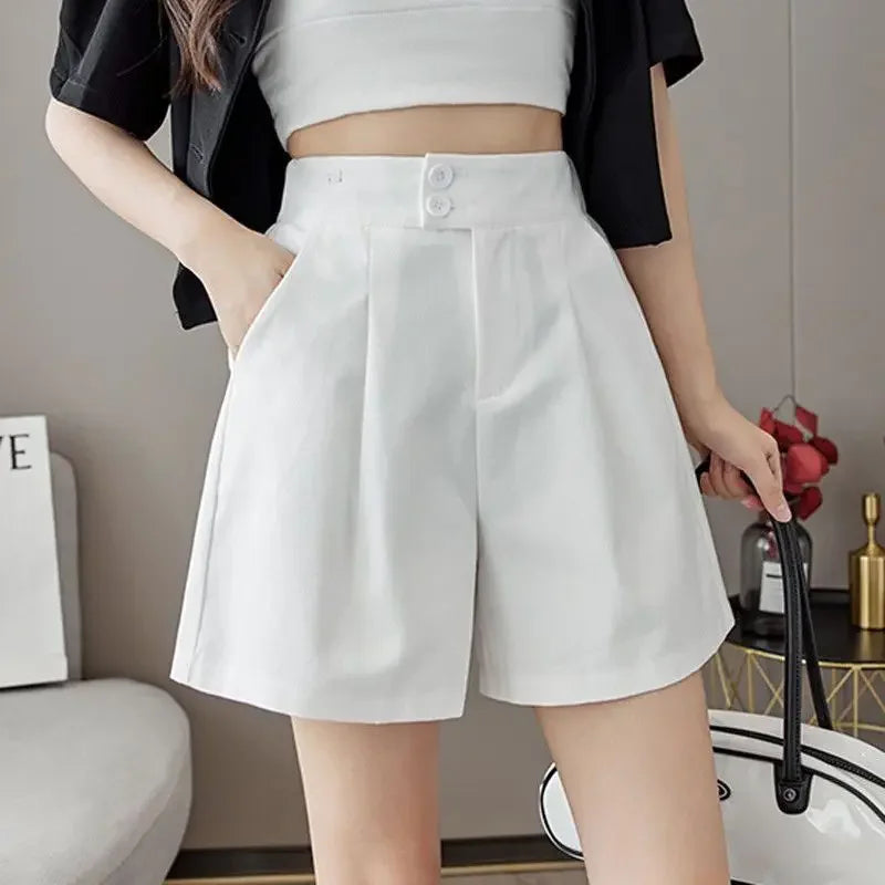 Loose Female Short Pants Jorts Baggy Women's Shorts Outdoor Flowy Casual Luxury Fashion Clothing 2024 Elegant New In To Wear Hot