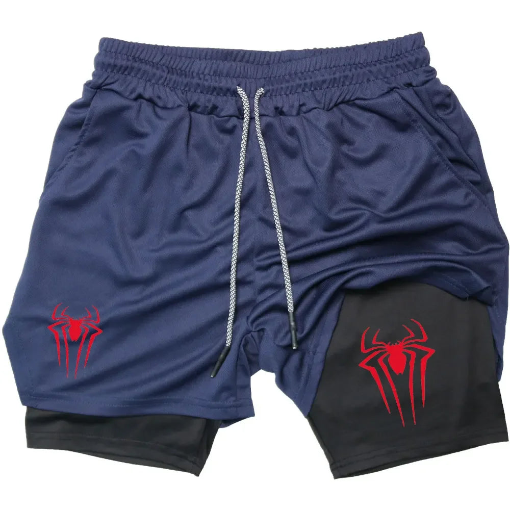 Summer Shorts Fashion And Leisure Comfortable Anime Gym Men And Women Comics Pattern Printing Fitness Trend Running Pants