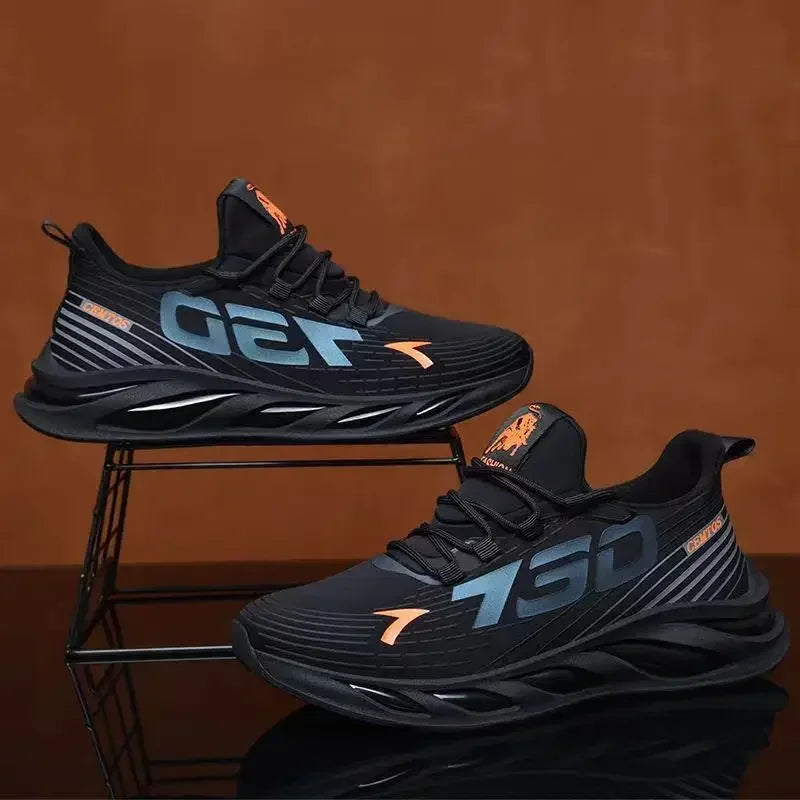 2025 Casual Sneakers for Men Slip on New Fashion Breathable Running Shoes Outdoor Gym Sports Shoes Walking Training Tennis Shoes