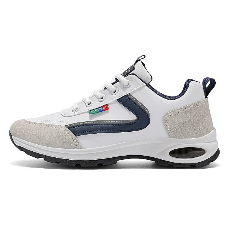 Men's Trendy Sports Shoes Lightweight Breathable Modern Non Slip Shoes Suede Detailing Outdoor Stylish Daily Wear Men Sneakers