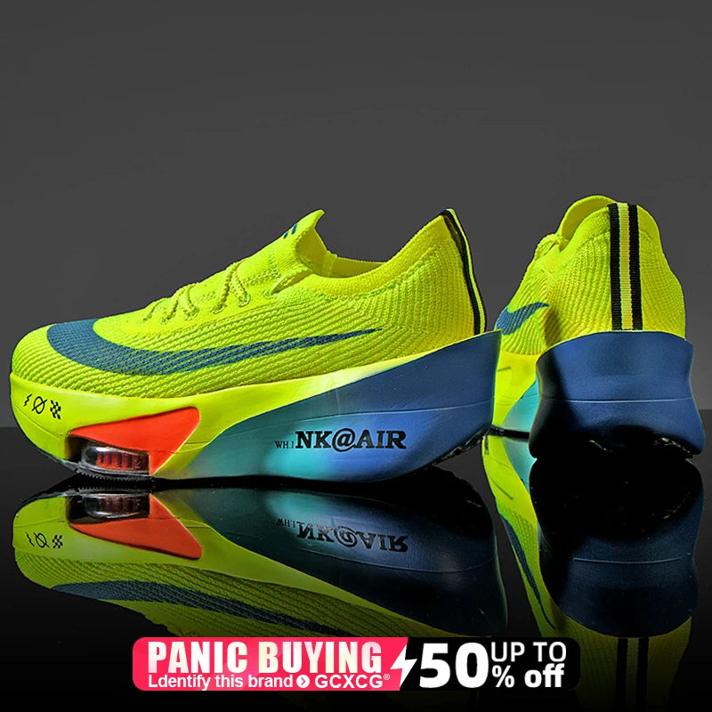 Running Shoes Speciality Air cushion Marathon Men Sports Breathable Lightweight Women's Comfortable Athletic Nonskid Sneakers