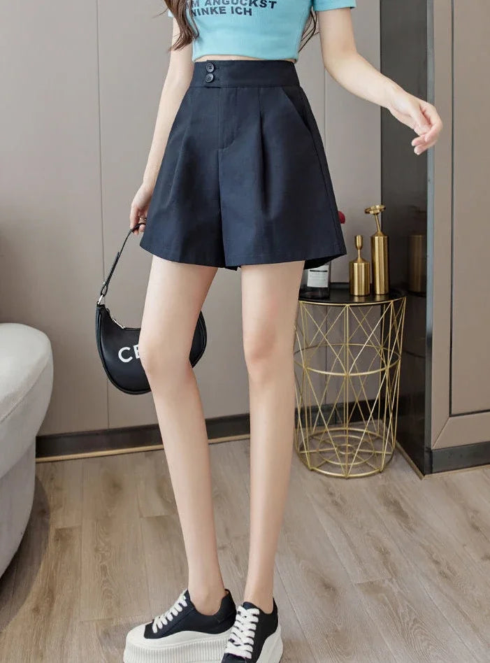 Loose Female Short Pants Jorts Baggy Women's Shorts Outdoor Flowy Casual Luxury Fashion Clothing 2024 Elegant New In To Wear Hot