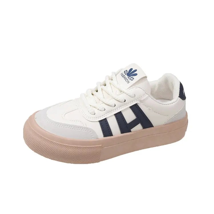 Women Outdoor Trainers Platform Shoes Height Increasing Chunky Sneakers Training Women Black White Frosted Leather Casual Shoes