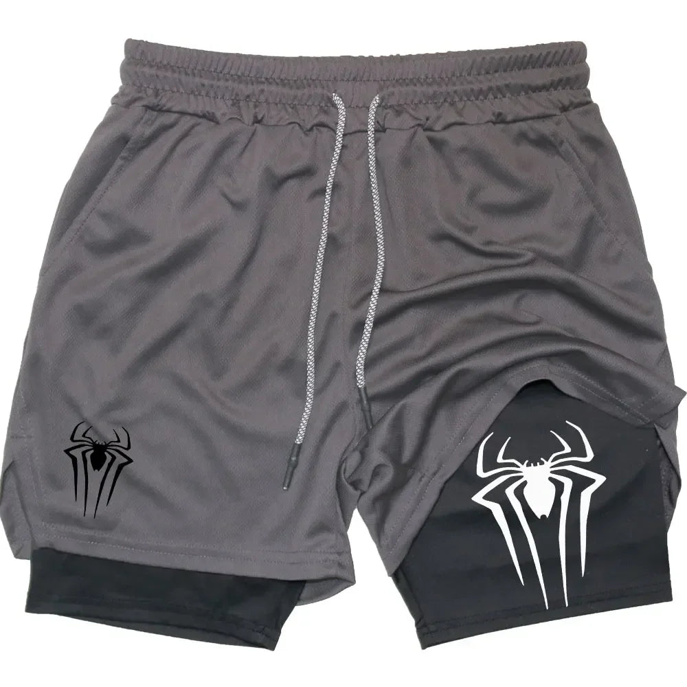 Summer Shorts Fashion And Leisure Comfortable Anime Gym Men And Women Comics Pattern Printing Fitness Trend Running Pants