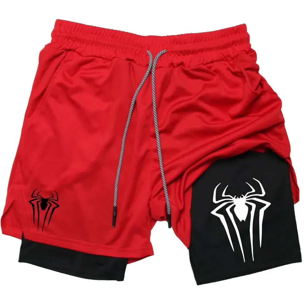 Summer Shorts Fashion And Leisure Comfortable Anime Gym Men And Women Comics Pattern Printing Fitness Trend Running Pants