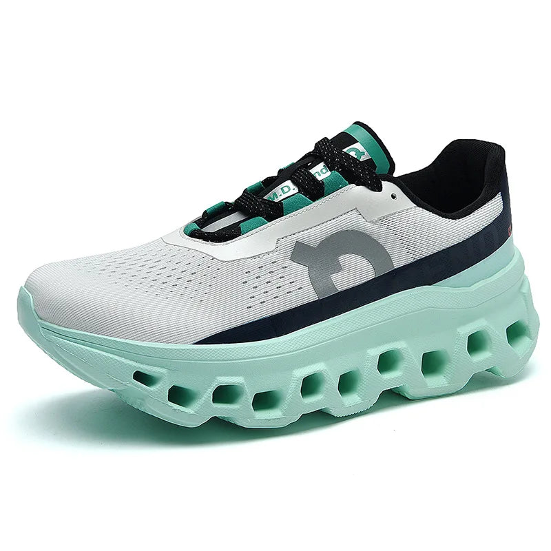 Outdoor Tennis Men Shoes Soft Sole Breathable Casual Sports Shoes Mesh Surface Breathable Cushioned Running Shoes Sneakers