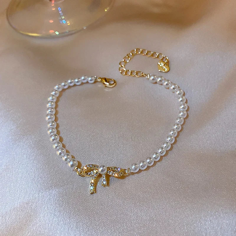 4pcs Punk Curb Cuban Chain Bracelets Set for Women Simple Thick Gold Color Charm Bracelets Fashion Jewelry Accessories New