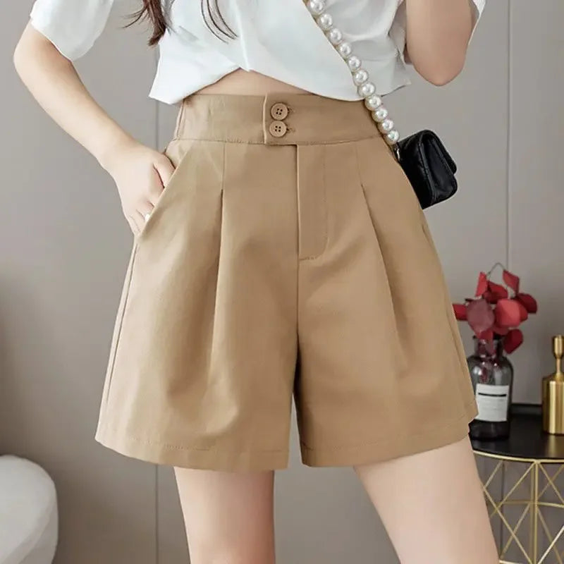Loose Female Short Pants Jorts Baggy Women's Shorts Outdoor Flowy Casual Luxury Fashion Clothing 2024 Elegant New In To Wear Hot