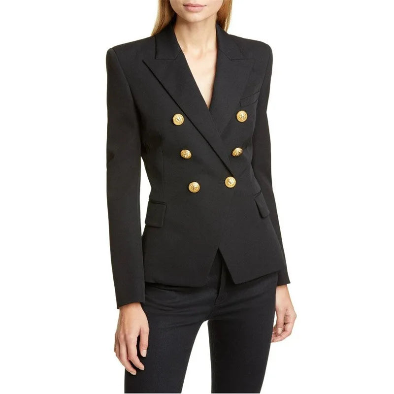 Spring and Autumn New Blazers for Women Clothing Autumn and Winter Solid Color Fashion Casual Suit Slim Blazers Women