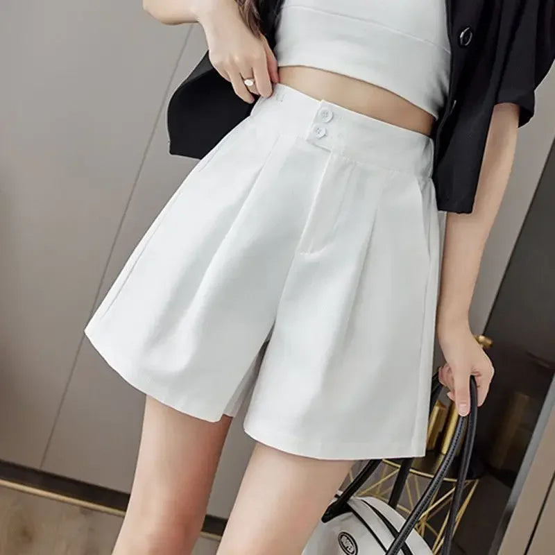Loose Female Short Pants Jorts Baggy Women's Shorts Outdoor Flowy Casual Luxury Fashion Clothing 2024 Elegant New In To Wear Hot