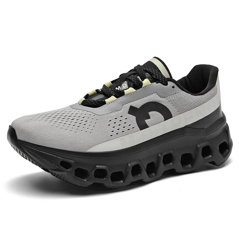 Outdoor Tennis Men Shoes Soft Sole Breathable Casual Sports Shoes Mesh Surface Breathable Cushioned Running Shoes Sneakers