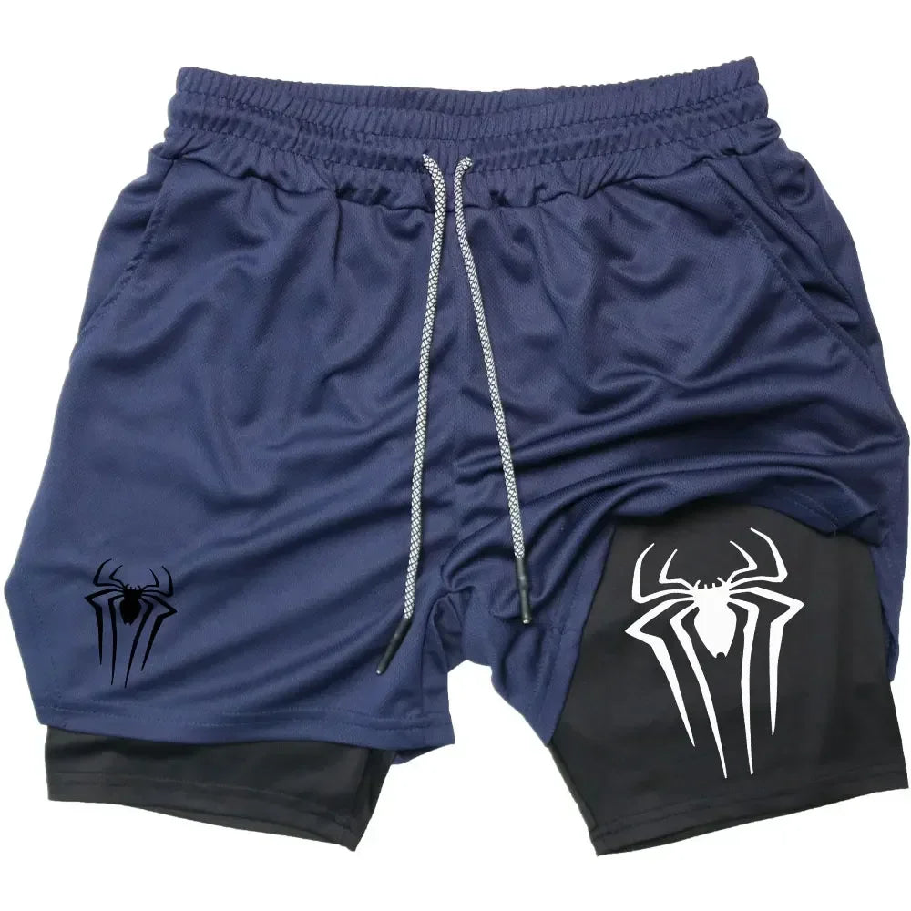Summer Shorts Fashion And Leisure Comfortable Anime Gym Men And Women Comics Pattern Printing Fitness Trend Running Pants