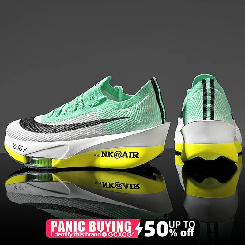 Running Shoes Speciality Air cushion Marathon Men Sports Breathable Lightweight Women's Comfortable Athletic Nonskid Sneakers