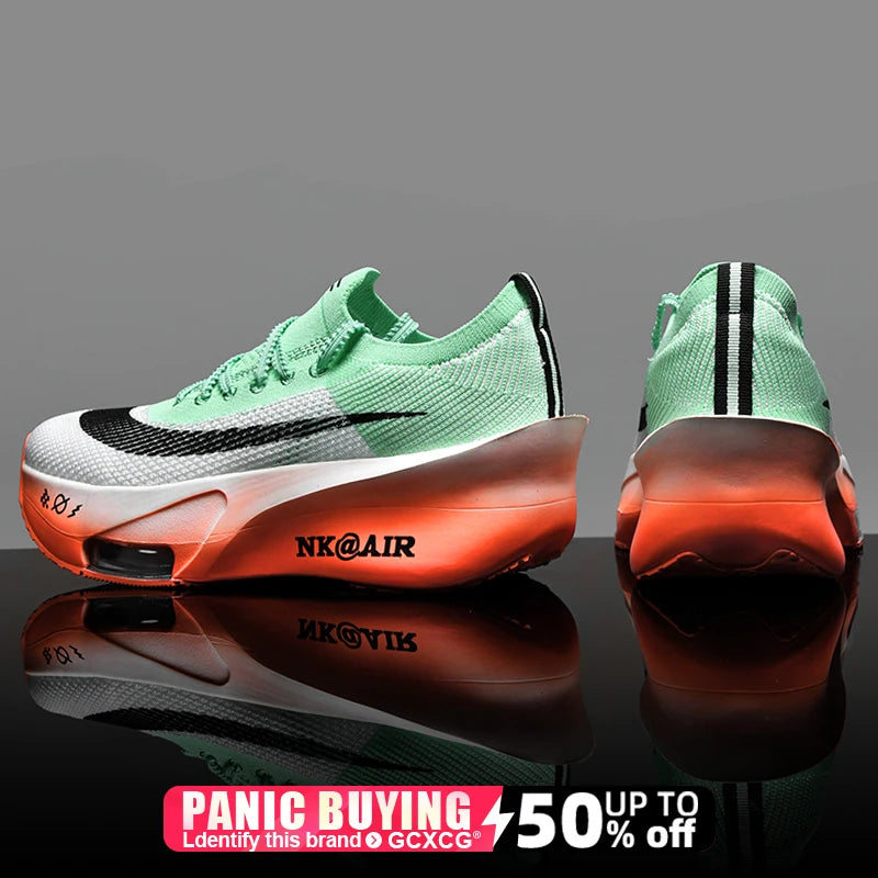 Running Shoes Speciality Air cushion Marathon Men Sports Breathable Lightweight Women's Comfortable Athletic Nonskid Sneakers