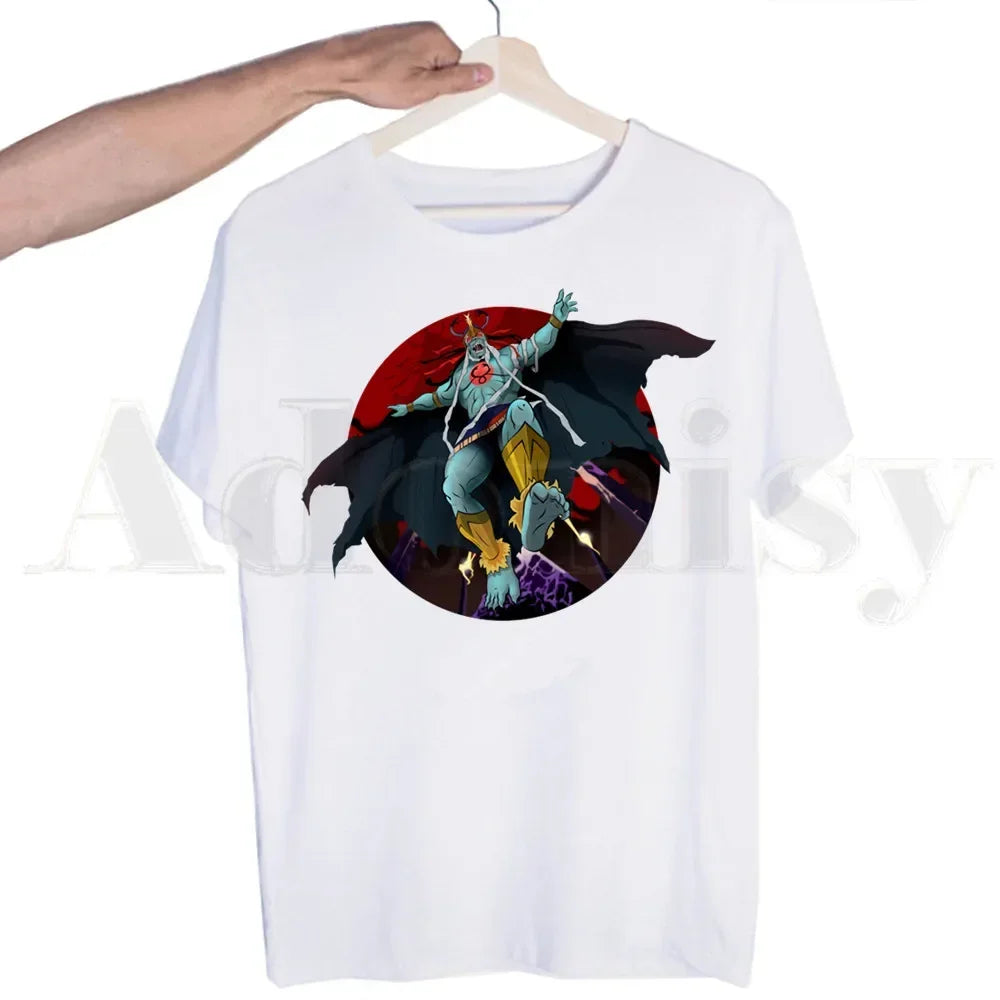 Thundercats Hip Hop Kawaii Cartoon T-shirts Top Tees Streetwear Harajuku Funny Tshirts Men Fashion Summer Tshirt