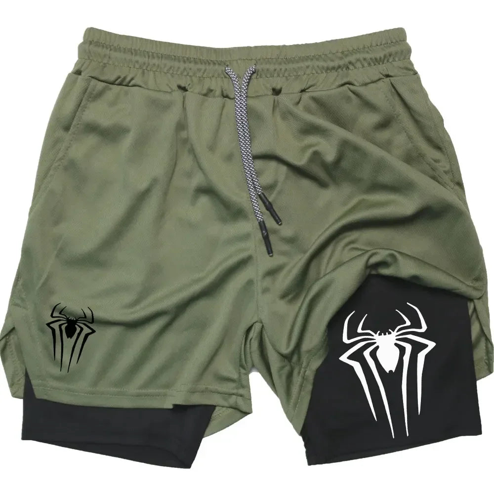 Summer Shorts Fashion And Leisure Comfortable Anime Gym Men And Women Comics Pattern Printing Fitness Trend Running Pants