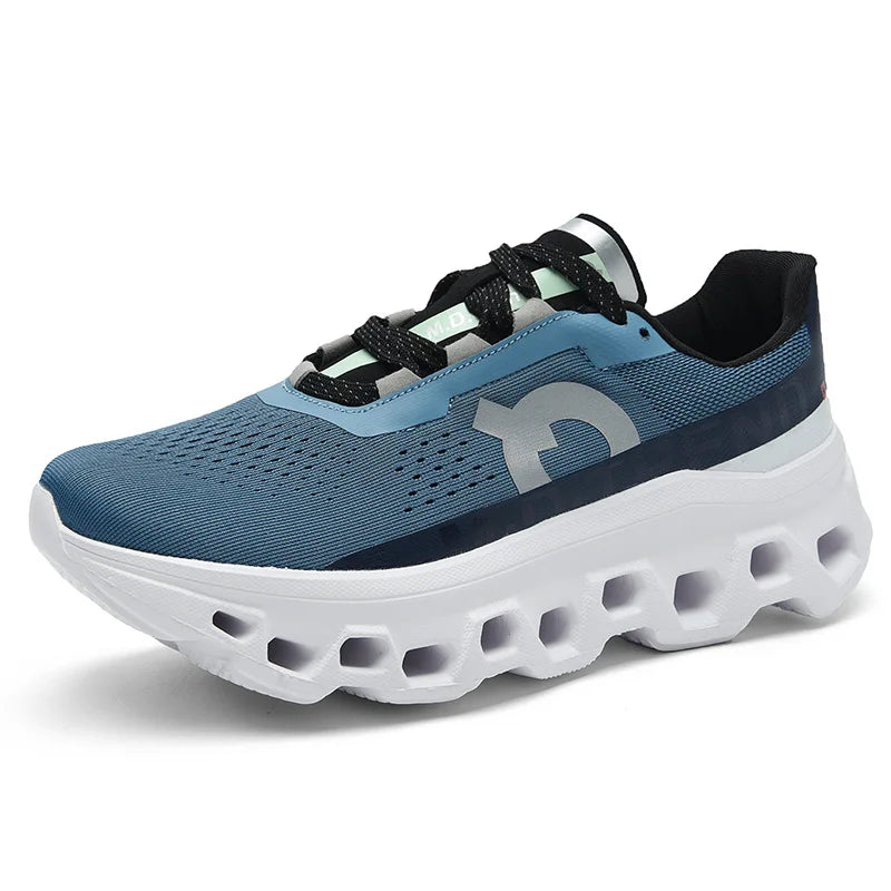 Outdoor Tennis Men Shoes Soft Sole Breathable Casual Sports Shoes Mesh Surface Breathable Cushioned Running Shoes Sneakers