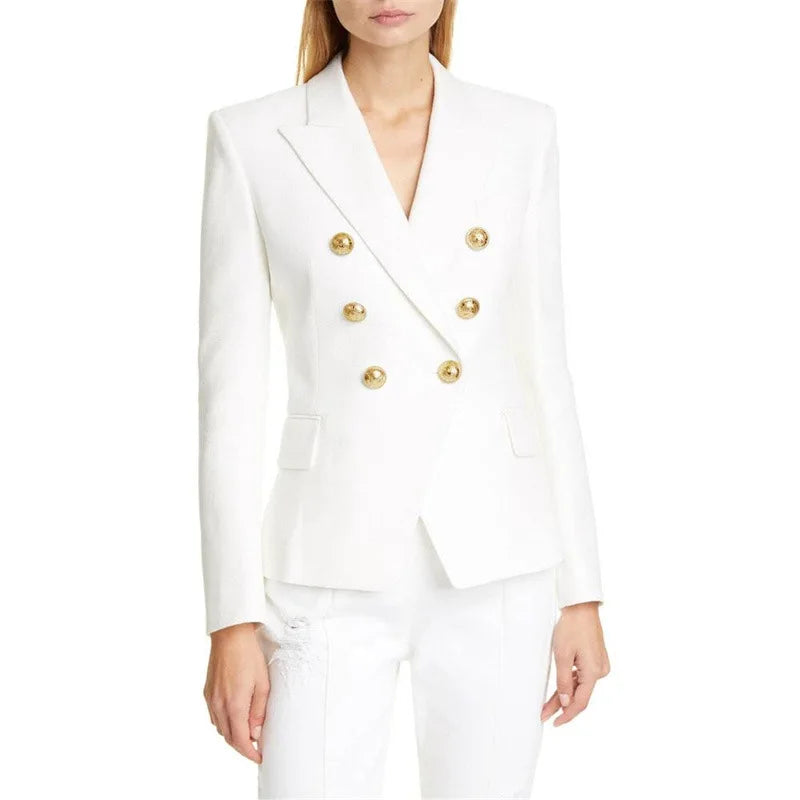 Spring and Autumn New Blazers for Women Clothing Autumn and Winter Solid Color Fashion Casual Suit Slim Blazers Women