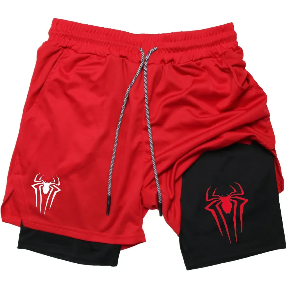 Summer Shorts Fashion And Leisure Comfortable Anime Gym Men And Women Comics Pattern Printing Fitness Trend Running Pants