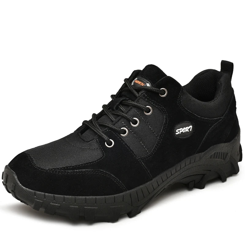 New Fashion Patchwork Outdoor Sneakers Breathable Men's Casual Shoes Men Desert Combat Footwear Large Size Non-Slip Hiking Shoes