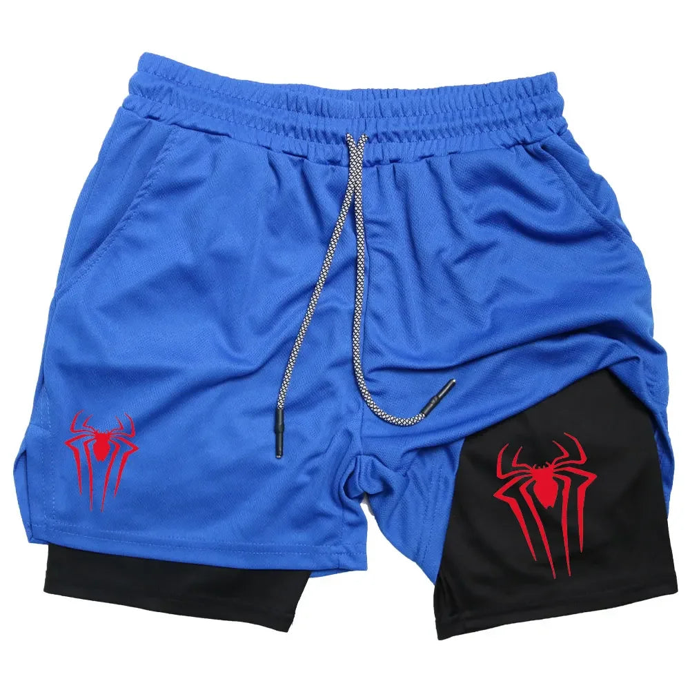 Summer Shorts Fashion And Leisure Comfortable Anime Gym Men And Women Comics Pattern Printing Fitness Trend Running Pants