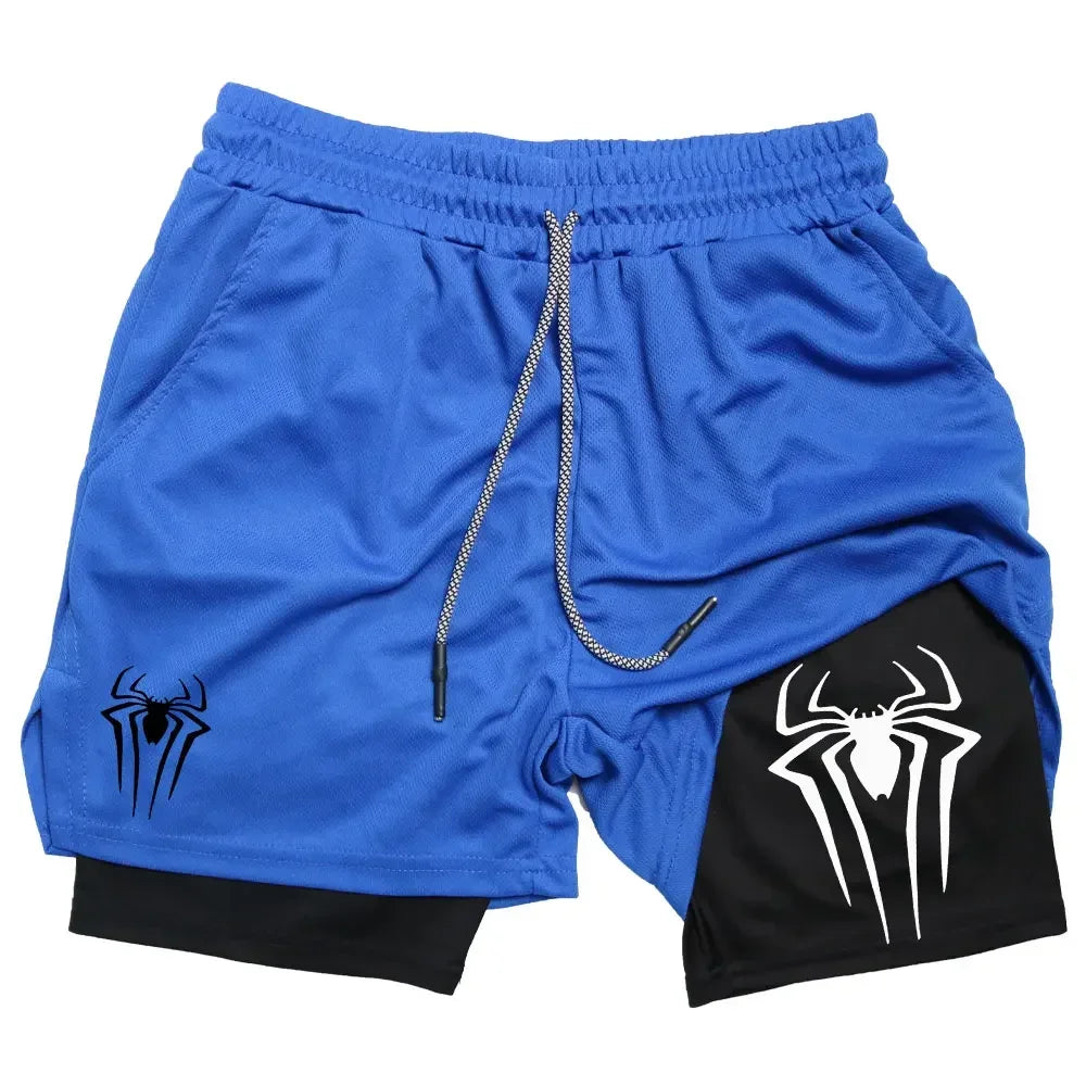 Summer Shorts Fashion And Leisure Comfortable Anime Gym Men And Women Comics Pattern Printing Fitness Trend Running Pants