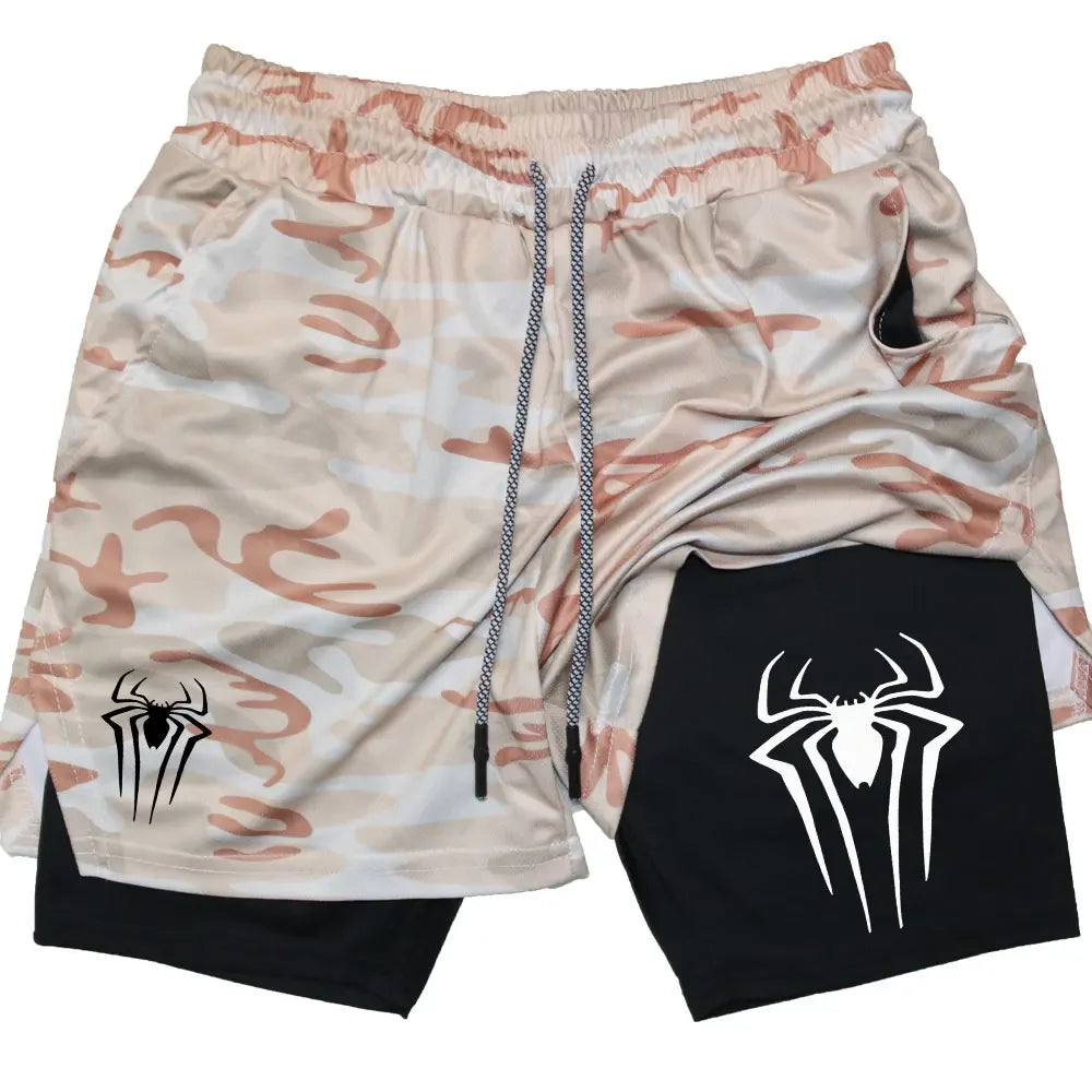 Summer Shorts Fashion And Leisure Comfortable Anime Gym Men And Women Comics Pattern Printing Fitness Trend Running Pants