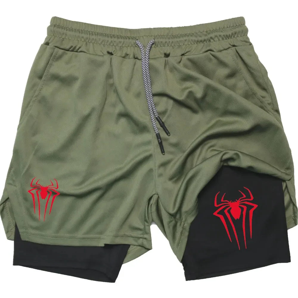 Summer Shorts Fashion And Leisure Comfortable Anime Gym Men And Women Comics Pattern Printing Fitness Trend Running Pants