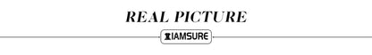 IAMSURE Casual Loose Rivet Jeans Wide Leg Pants Basic Low-Waisted Straight Pants Women 2025 Spring Autumn Streetwear Ladies