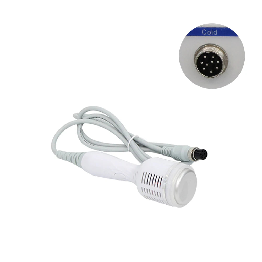 Hydrogen H2O2 Beauty Facial Machine Accessories Ultrasonic Skin Scrubber Pore Cleaner Lifting Facial Clean Probe Replacement