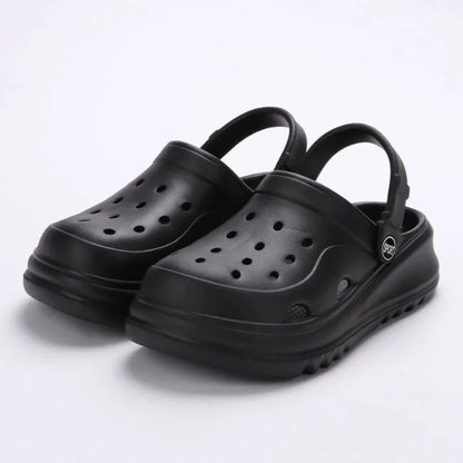 Women Summer 2024 Fashion Wedges EVA Sandals Slippers Chunky Platform Clogs Pull on Non Slip Beach Sandals Thick Bottom114 Shoes