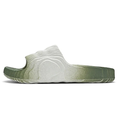 Flip Flop Men's Slide Slipper Man Luxury 2024 Men's Summer Slippers Walk Around Home Male Shoes Sneakers Living Room Slippers