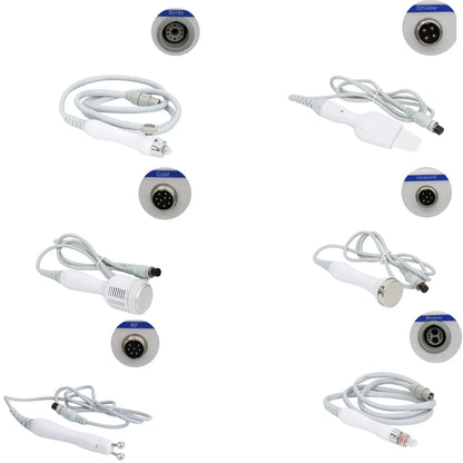 Hydrogen H2O2 Beauty Facial Machine Accessories Ultrasonic Skin Scrubber Pore Cleaner Lifting Facial Clean Probe Replacement