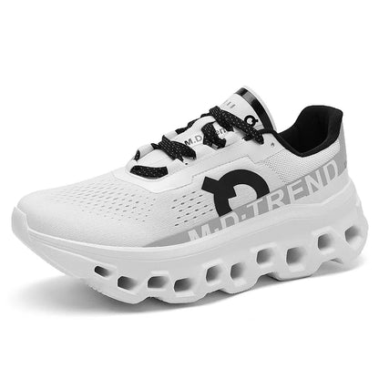 Outdoor Tennis Men Shoes Soft Sole Breathable Casual Sports Shoes Mesh Surface Breathable Cushioned Running Shoes Sneakers
