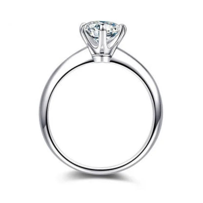 New in 925 Sterling Silver Heart LOVE Zircon Women's Ring Luxury Fine Jewelry Offers News Trends 2023 Jewellery