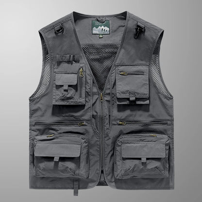 2024 New Spring, Autumn, and Summer Versatile Items in Stock, Fashionable and Trendy Wearing Vests,  Men's Wear, Shopping an