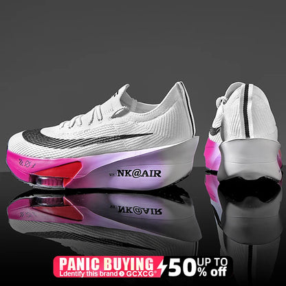 Running Shoes Speciality Air cushion Marathon Men Sports Breathable Lightweight Women's Comfortable Athletic Nonskid Sneakers