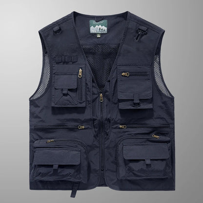 2024 New Spring, Autumn, and Summer Versatile Items in Stock, Fashionable and Trendy Wearing Vests,  Men's Wear, Shopping an