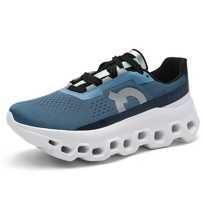 Outdoor Tennis Men Shoes Soft Sole Breathable Casual Sports Shoes Mesh Surface Breathable Cushioned Running Shoes Sneakers