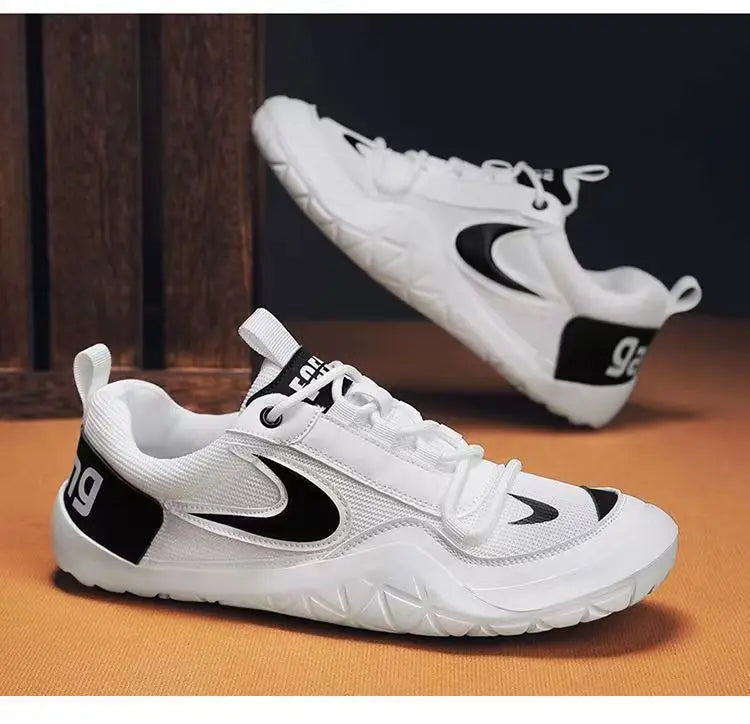 Men's Shoes New Mesh Surface Breathable Lazy Shoes Low Top Thin Casual Shoes Soft Sole Light Sports Shoes