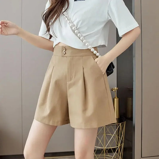 Loose Female Short Pants Jorts Baggy Women's Shorts Outdoor Flowy Casual Luxury Fashion Clothing 2024 Elegant New In To Wear Hot