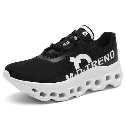 Outdoor Tennis Men Shoes Soft Sole Breathable Casual Sports Shoes Mesh Surface Breathable Cushioned Running Shoes Sneakers