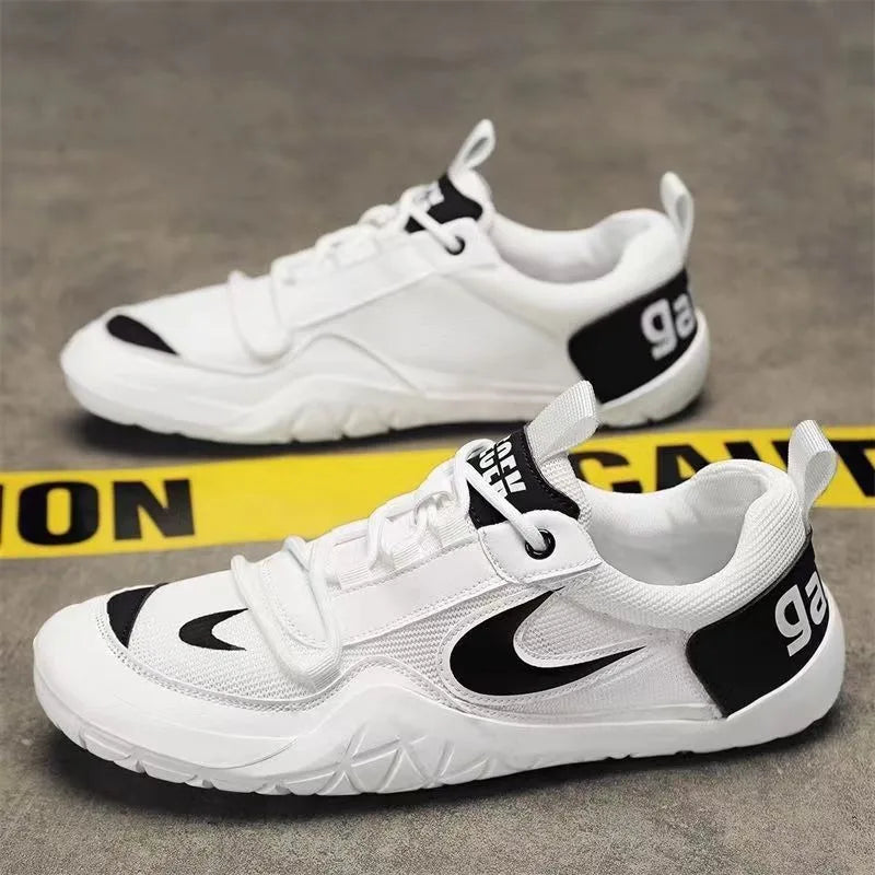 Men's Shoes New Mesh Surface Breathable Lazy Shoes Low Top Thin Casual Shoes Soft Sole Light Sports Shoes